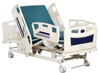 5 FUNCTION ELECTRIC BED ABS RAILING FLATTRESS